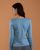 blue scop neck tshirt